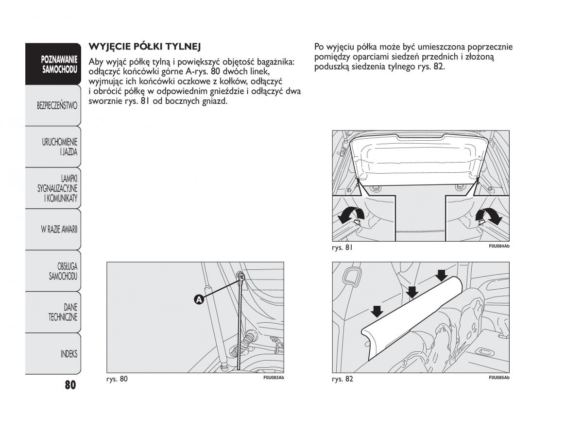 Abarth Punto instrukcja obslugi / page 81