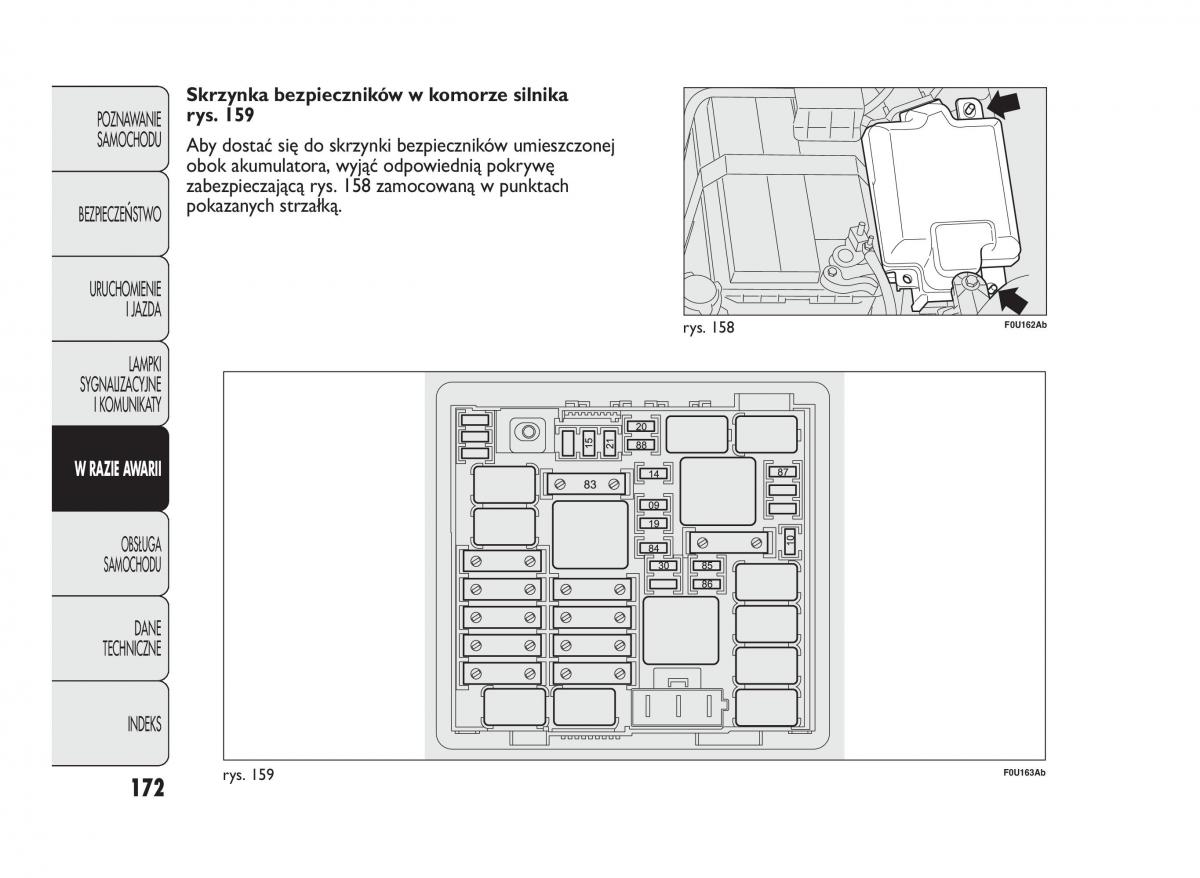Abarth Punto instrukcja obslugi / page 173