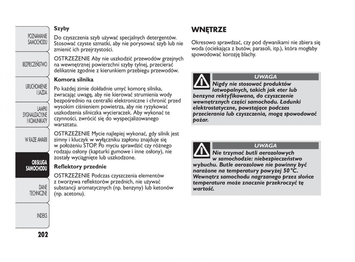 Abarth Punto instrukcja obslugi / page 203