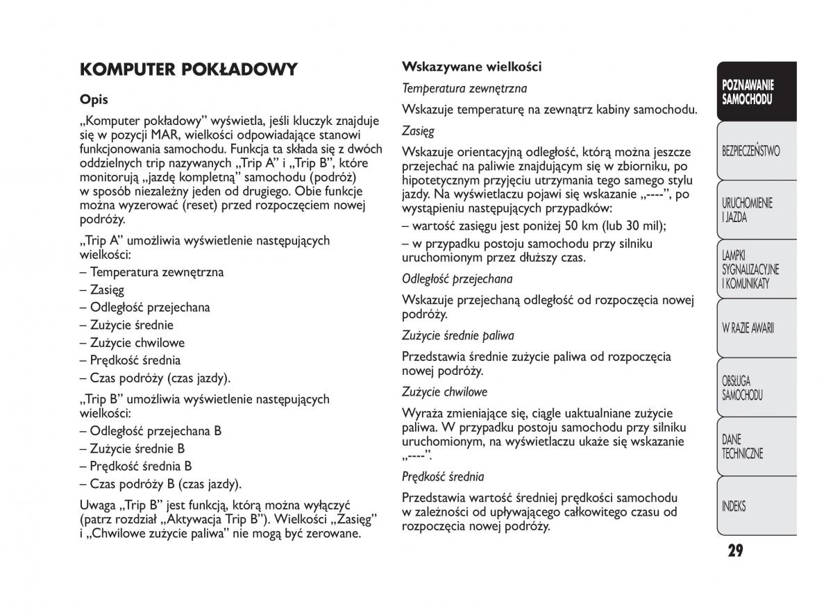 Abarth Punto instrukcja obslugi / page 30