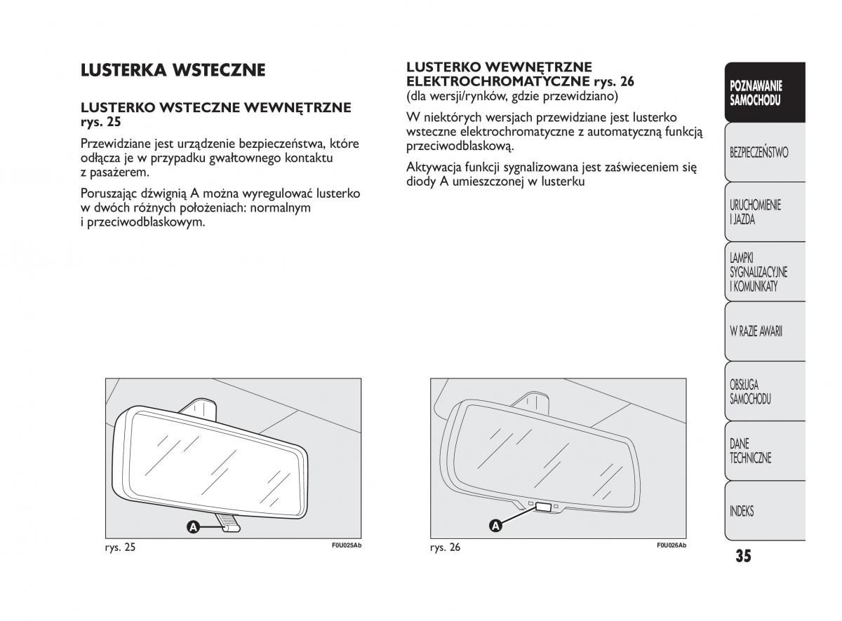 Abarth Punto instrukcja obslugi / page 36