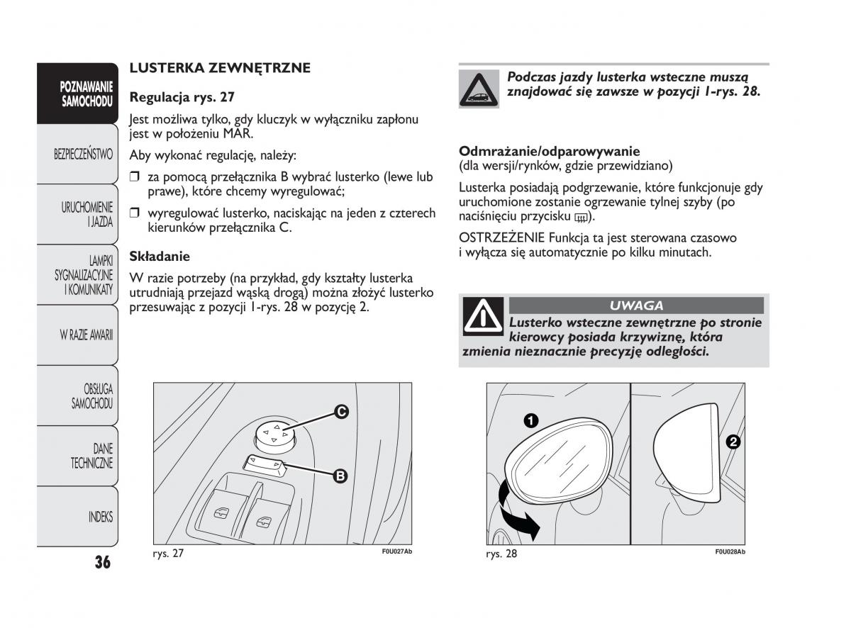 Abarth Punto instrukcja obslugi / page 37