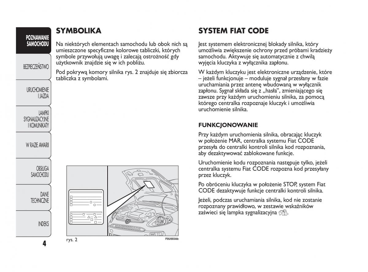 manual  Abarth Punto instrukcja / page 5