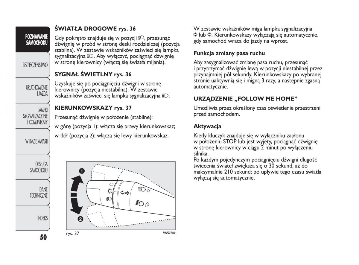Abarth Punto instrukcja obslugi / page 51