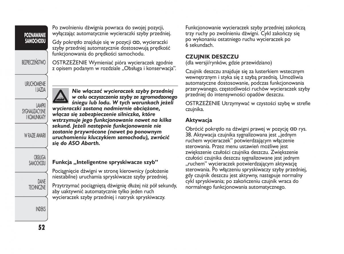 Abarth Punto instrukcja obslugi / page 53