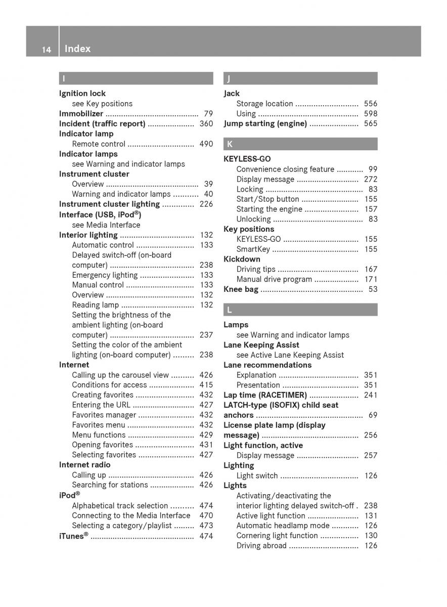 Mercedes Benz SL R231 owners manual / page 16