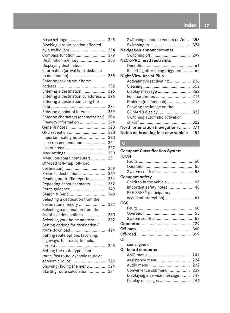 Mercedes Benz SL R231 owners manual / page 19