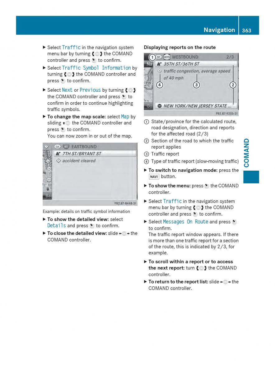 Mercedes Benz SL R231 owners manual / page 365