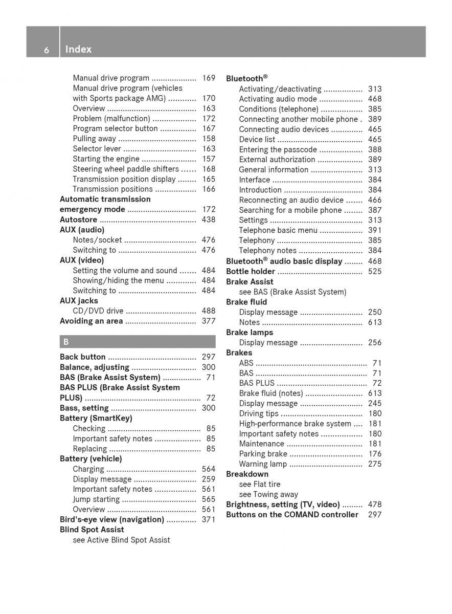 Mercedes Benz SL R231 owners manual / page 8