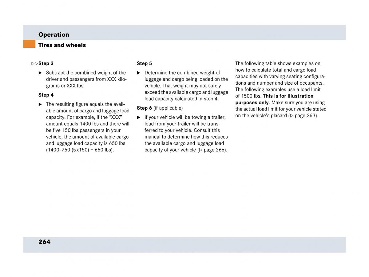 Mercedes Benz SLR McLaren R199 owners manual / page 265