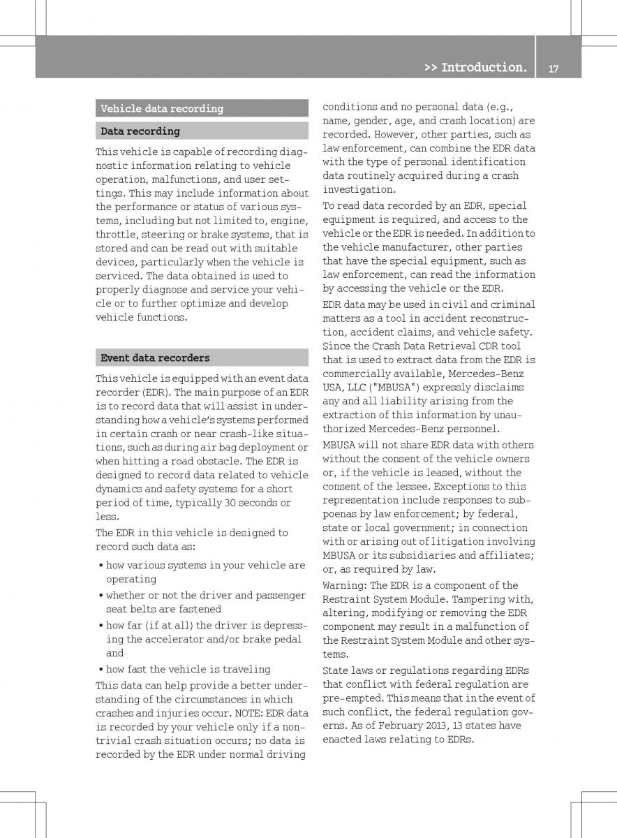 Smart Fortwo II 2 owners manual / page 19