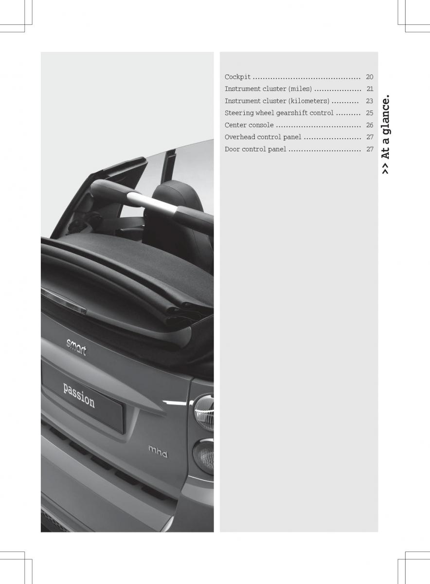 Smart Fortwo II 2 owners manual / page 21