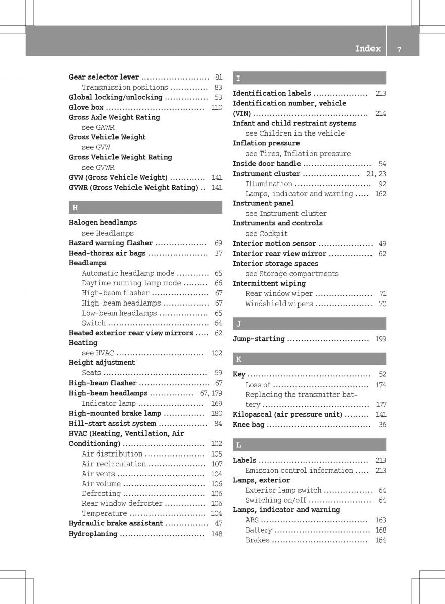 Smart Fortwo II 2 owners manual / page 9