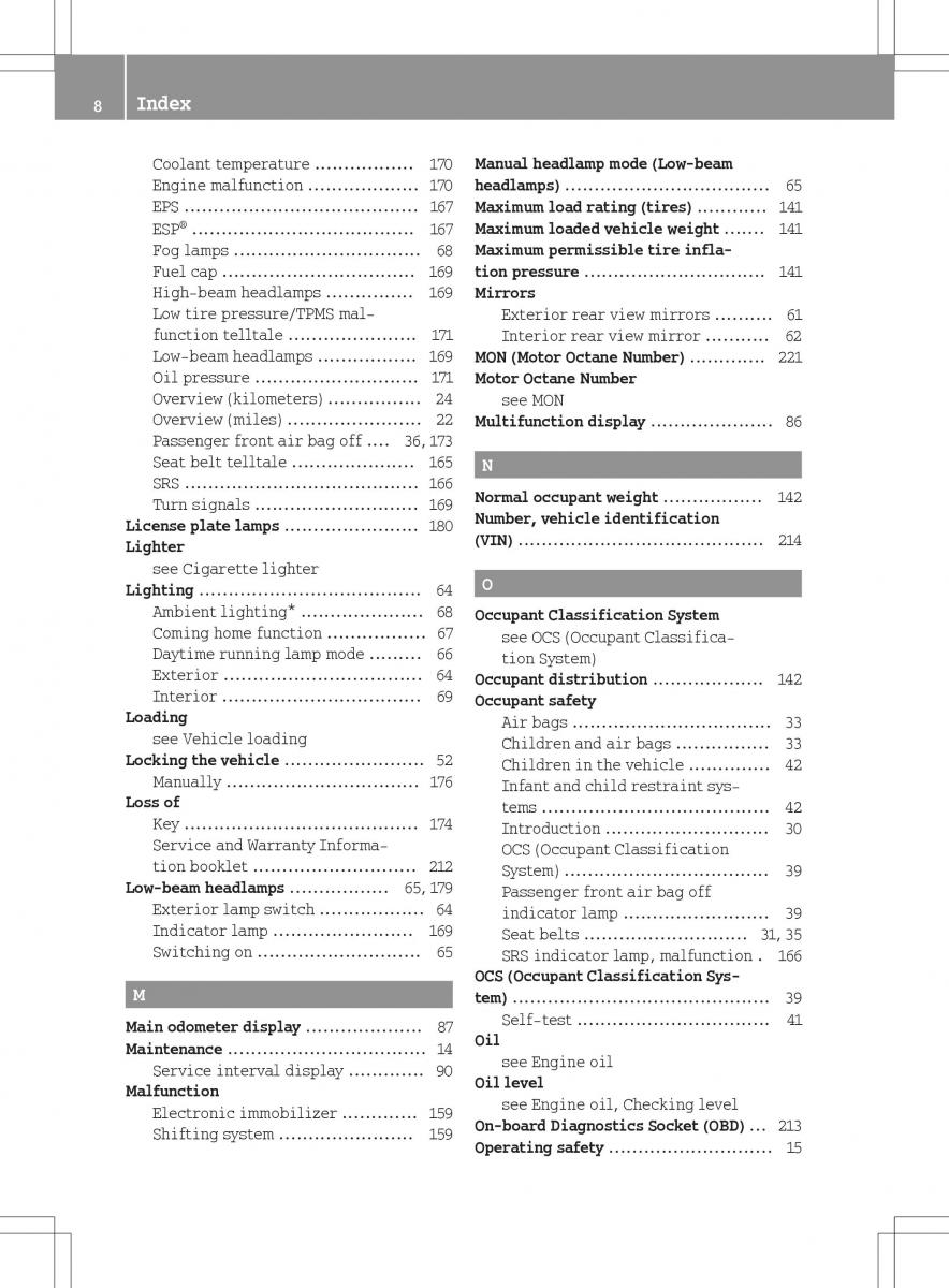 Smart Fortwo II 2 owners manual / page 10