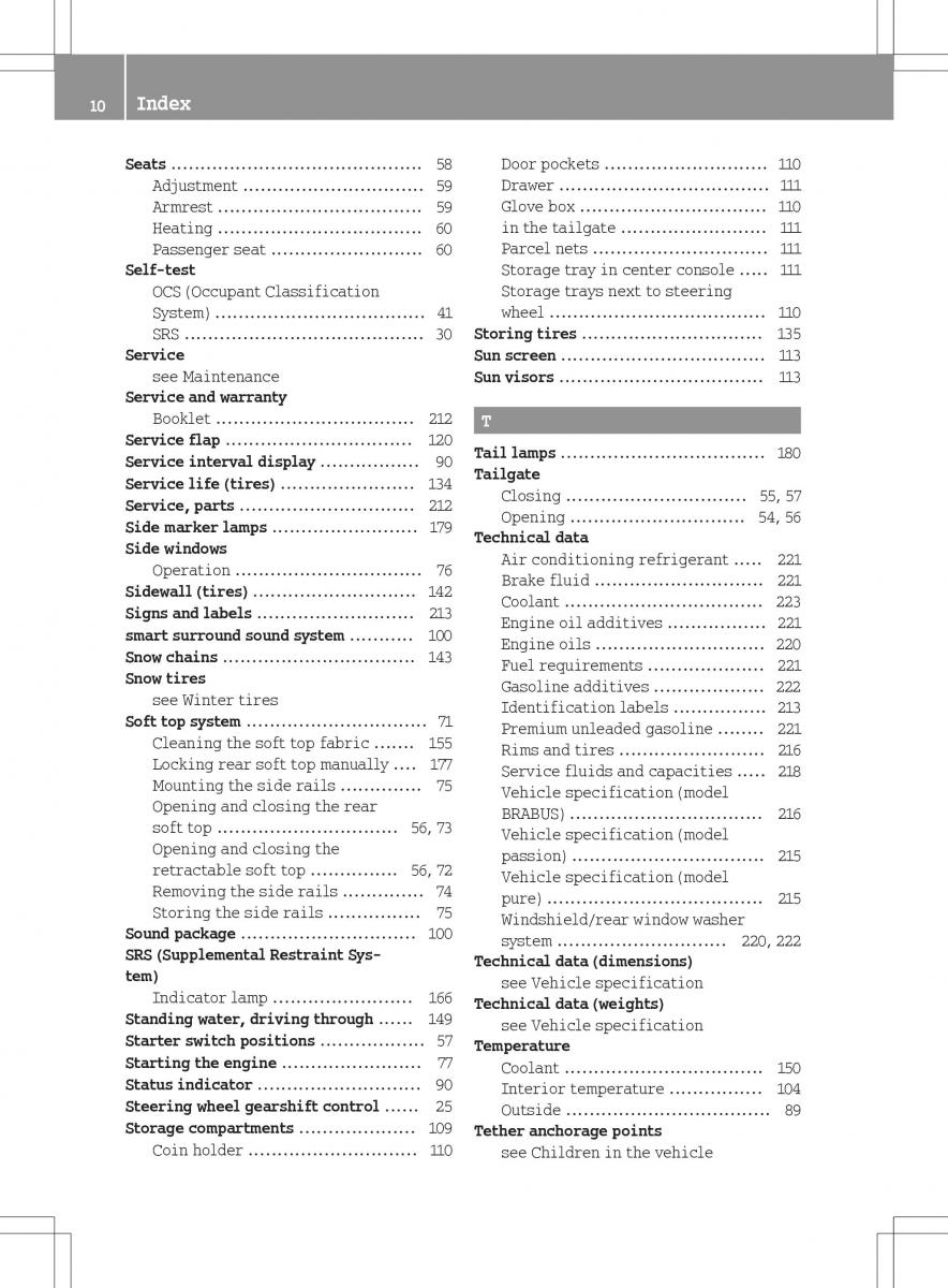 Smart Fortwo II 2 owners manual / page 12