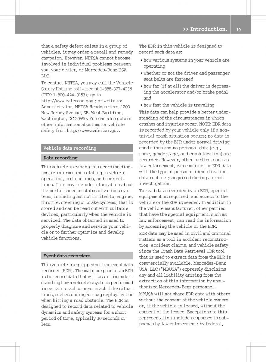 manual  Smart Fortwo ED EV owners manual / page 21