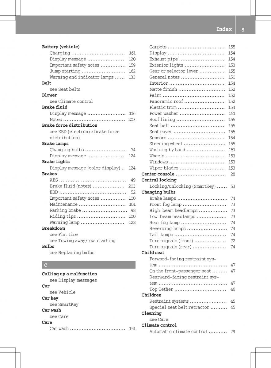 manual  Smart Fortwo III 3 owners manual / page 7