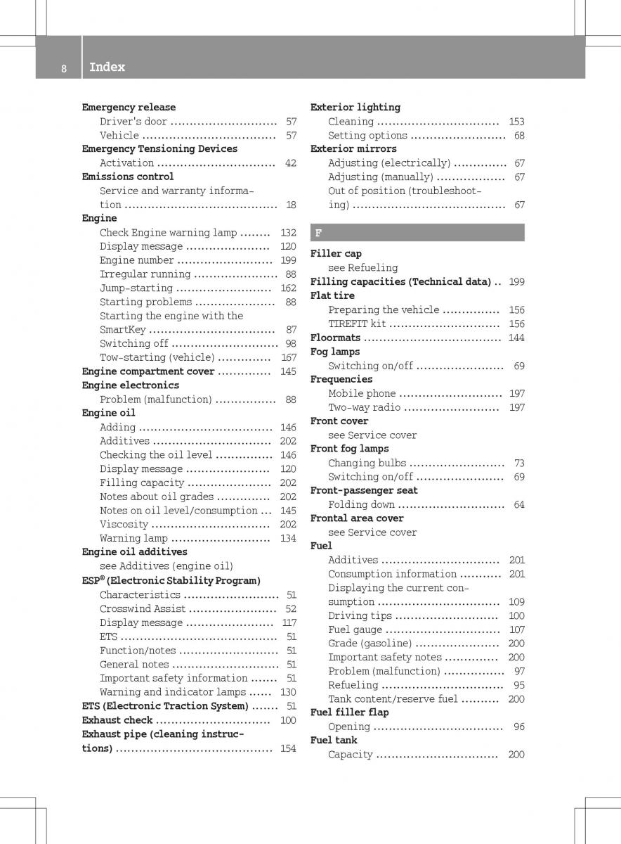 manual  Smart Fortwo III 3 owners manual / page 10