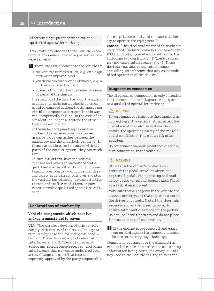 Smart Fortwo III 3 owners manual / page 22