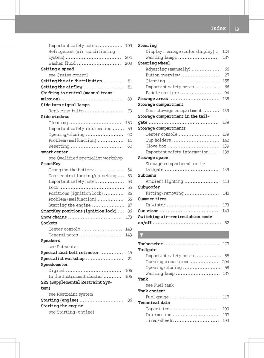 Smart Fortwo III 3 owners manual / page 15