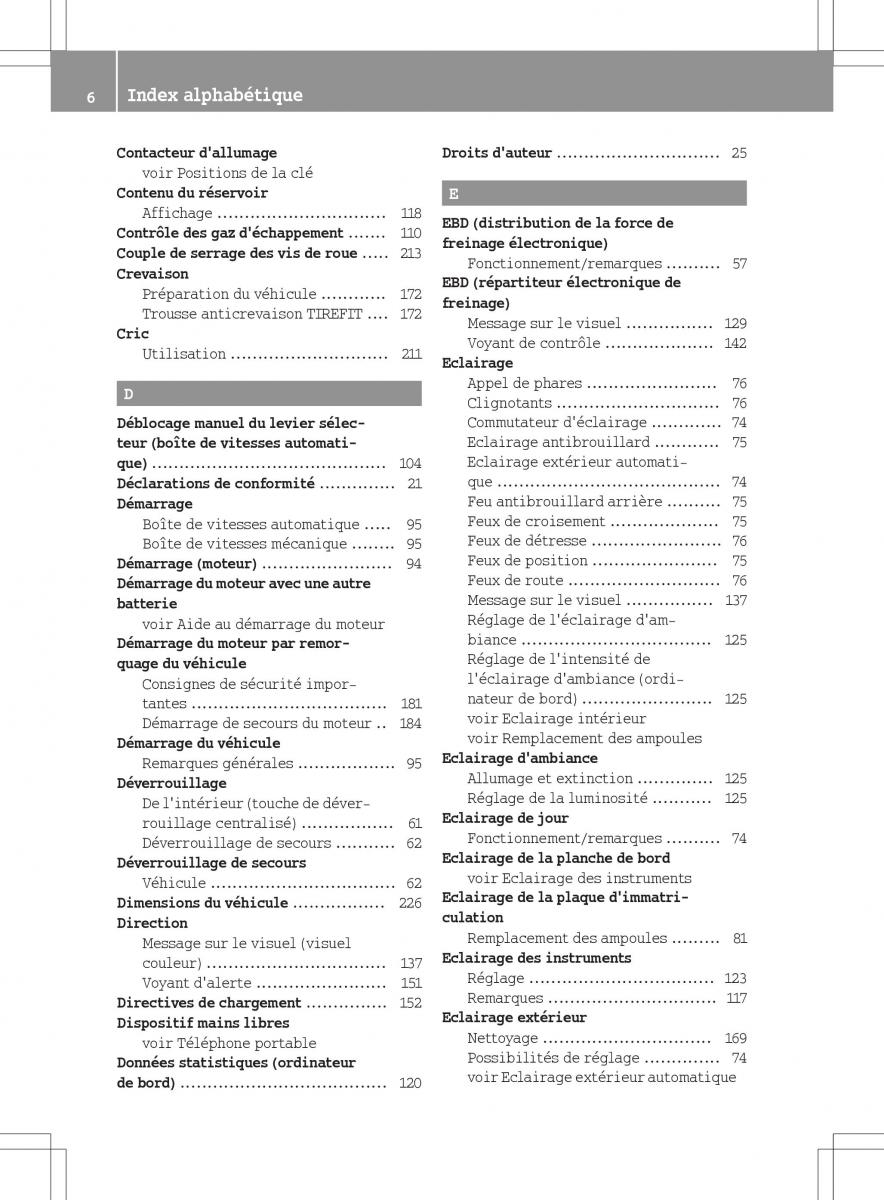 manual  Smart Fortwo III 3 manuel du proprietaire / page 8