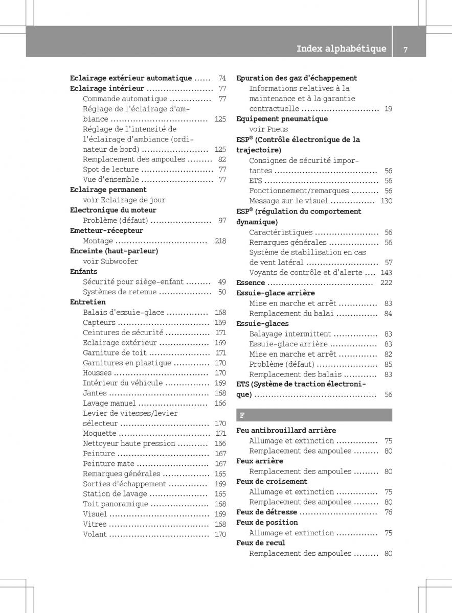 manual  Smart Fortwo III 3 manuel du proprietaire / page 9