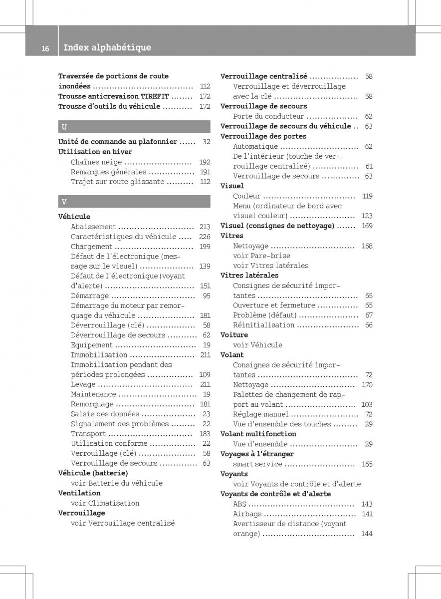 Smart Fortwo III 3 manuel du proprietaire / page 18