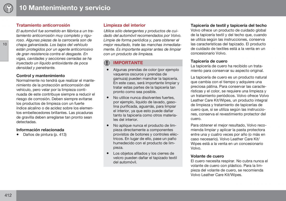 Volvo XC70 Cross Country II 2 manual del propietario / page 414