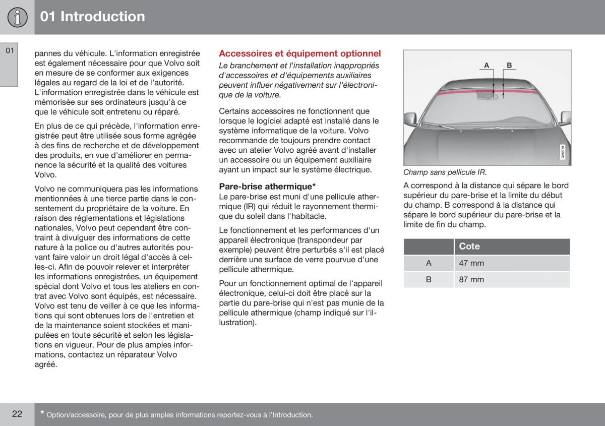 Volvo XC70 Cross Country II 2 manuel du proprietaire / page 24