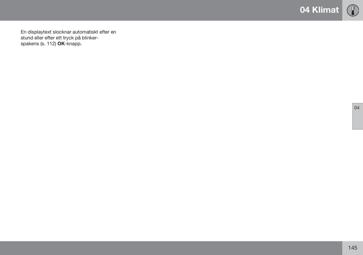  Volvo XC70 Volvo XC70 Cross Country II 2 instruktionsbok / page 147