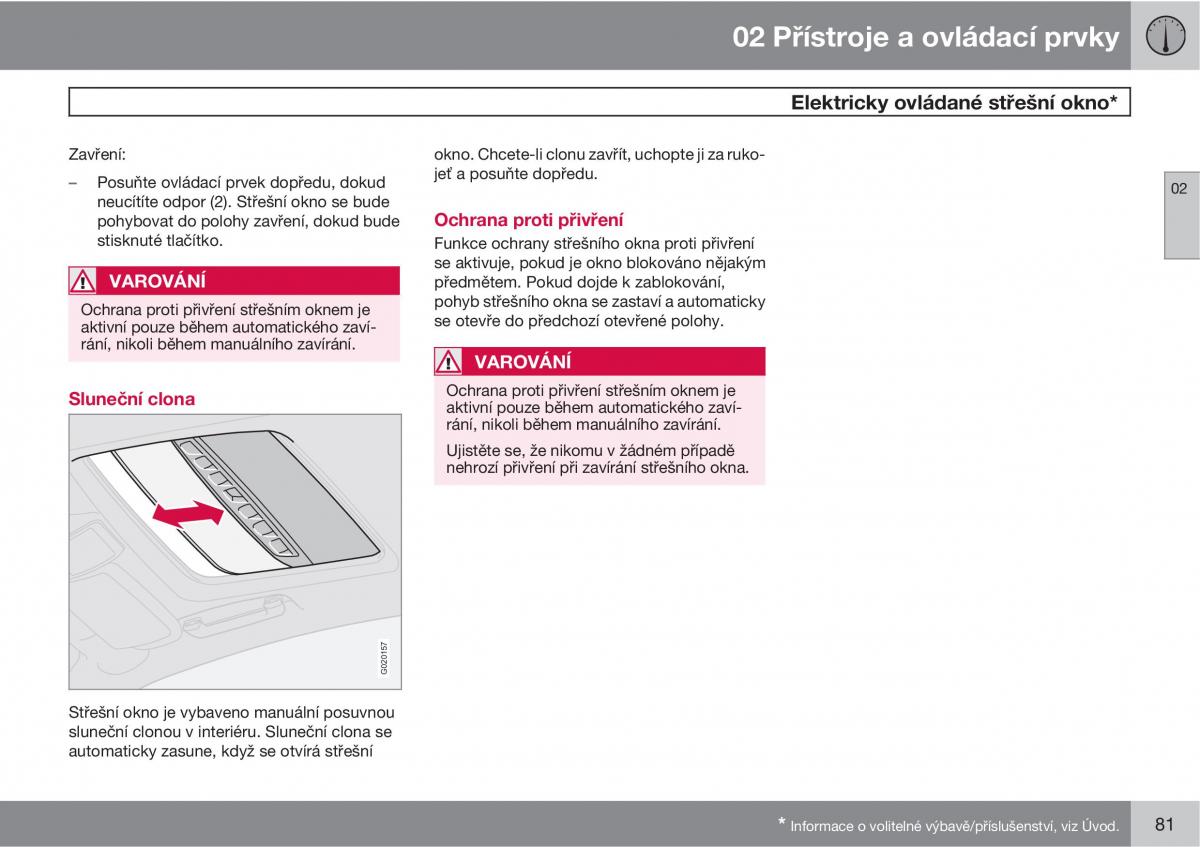 Volvo XC90 I 1 navod k obsludze / page 83