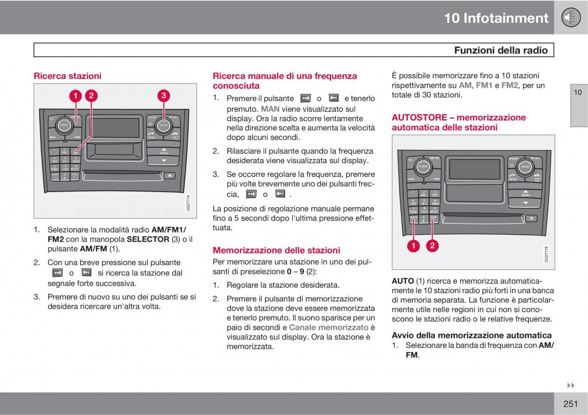 Volvo XC90 I 1 manuale del proprietario / page 253