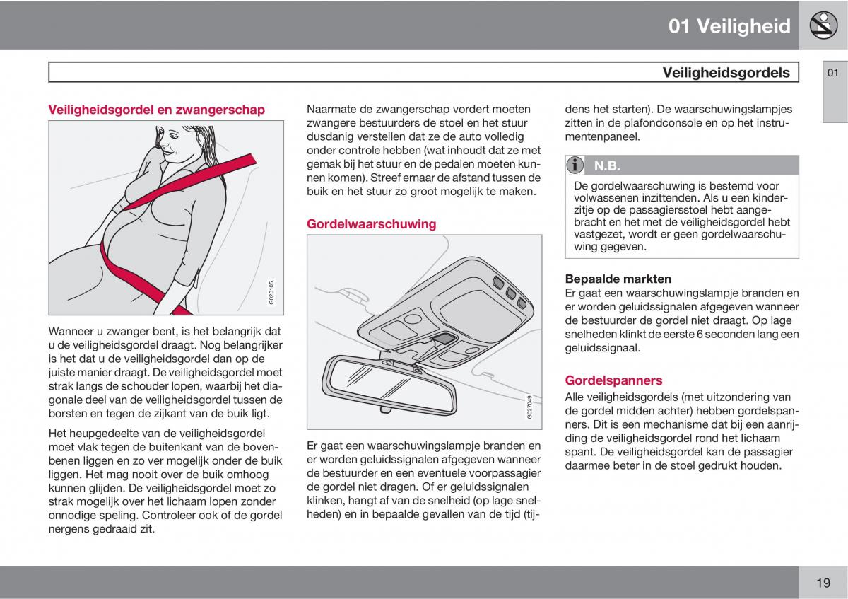 Volvo XC90 I 1 handleiding / page 21