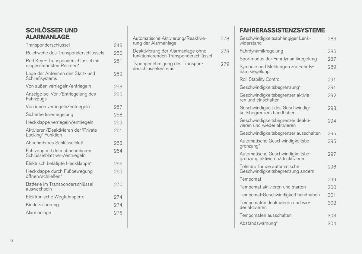 Volvo XC90 II 2 Handbuch / page 8