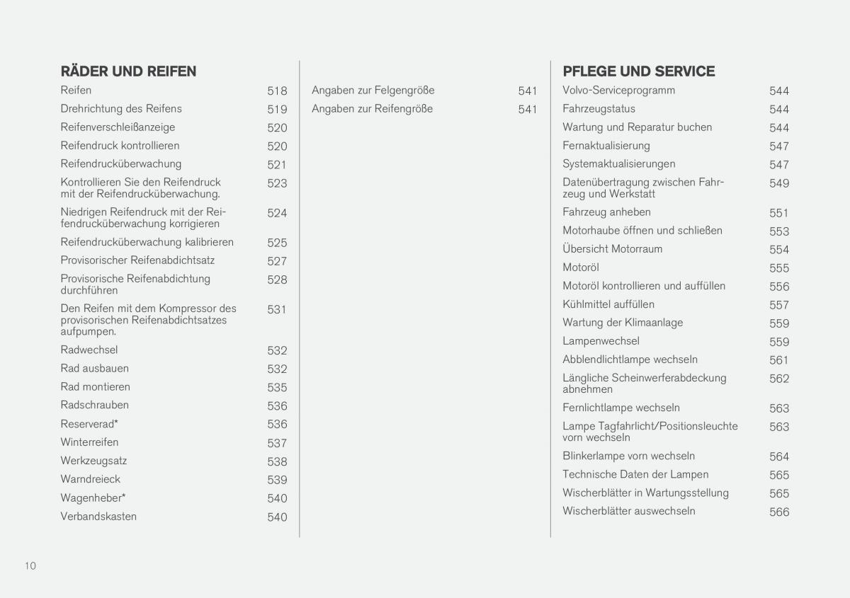 Volvo XC90 II 2 Handbuch / page 12