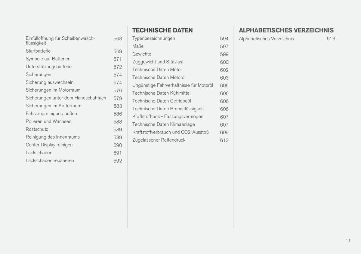 Volvo XC90 II 2 Handbuch / page 13