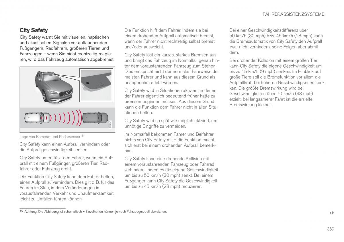Volvo XC90 II 2 Handbuch / page 361