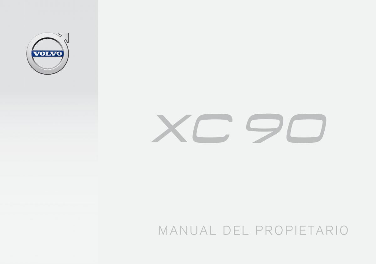 Volvo XC90 II 2 manual del propietario / page 1