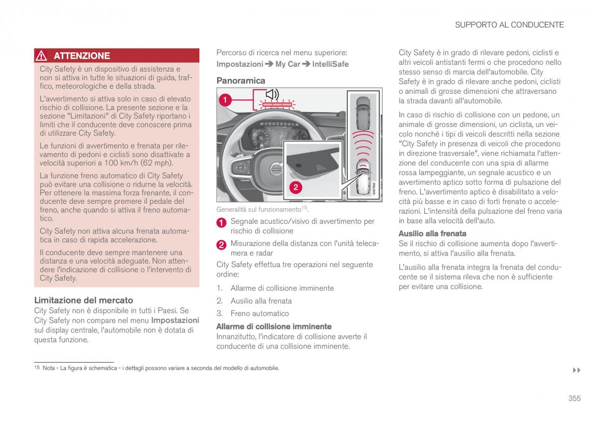 Volvo XC90 II 2 manuale del proprietario / page 357