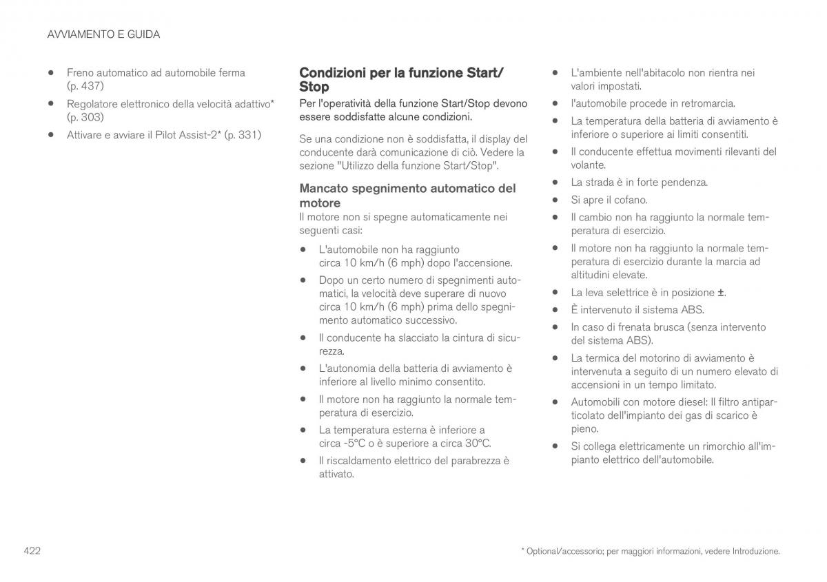 Volvo XC90 II 2 manuale del proprietario / page 424