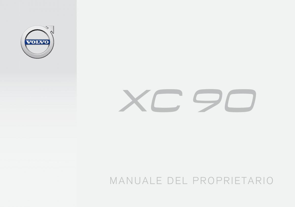 Volvo XC90 II 2 manuale del proprietario / page 1