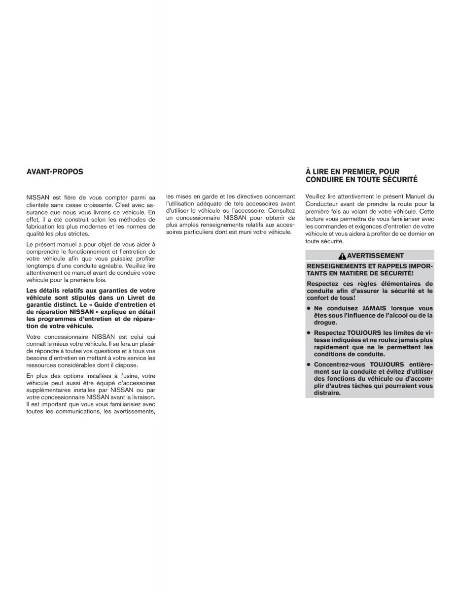 manual Nissan Micra K13 manuel du proprietaire page 2 pdf