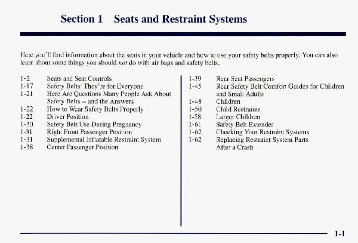 Chevrolet GMC Suburban VIII 8 owners manual / page 8