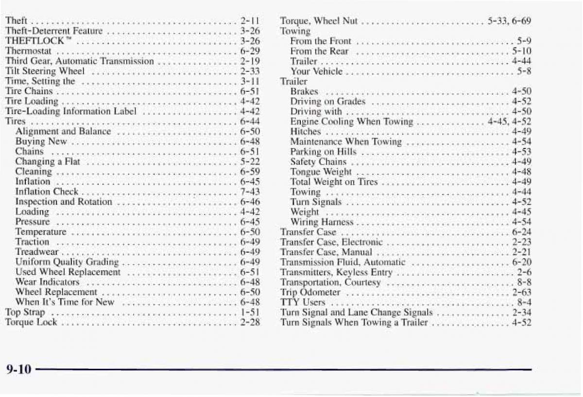 Chevrolet GMC Suburban VIII 8 owners manual / page 431