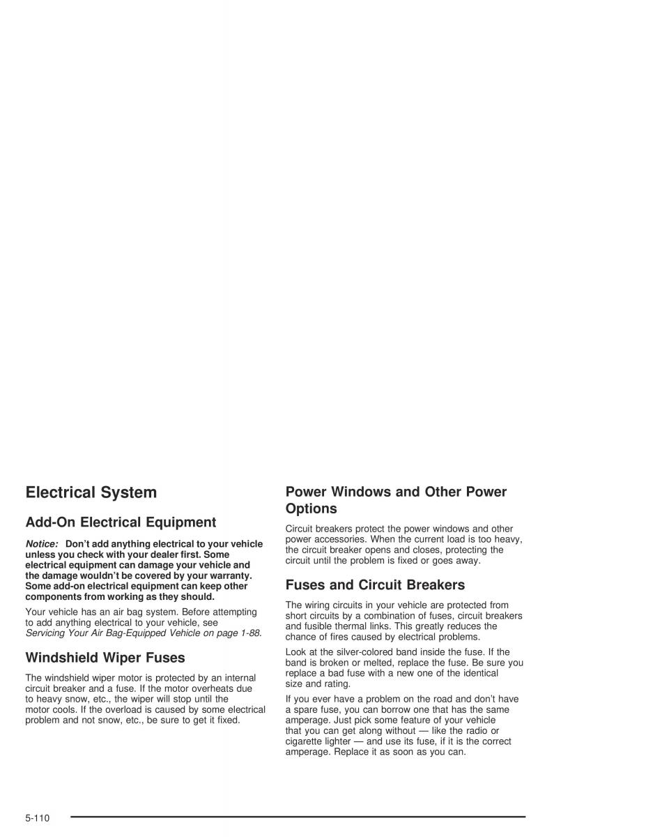 Chevrolet GMC Suburban IX 9 owners manual / page 496