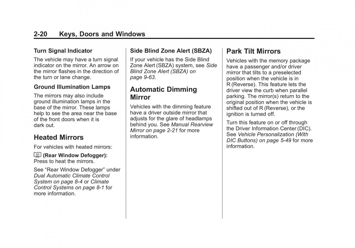 Chevrolet GMC Suburban X 10 owners manual / page 58