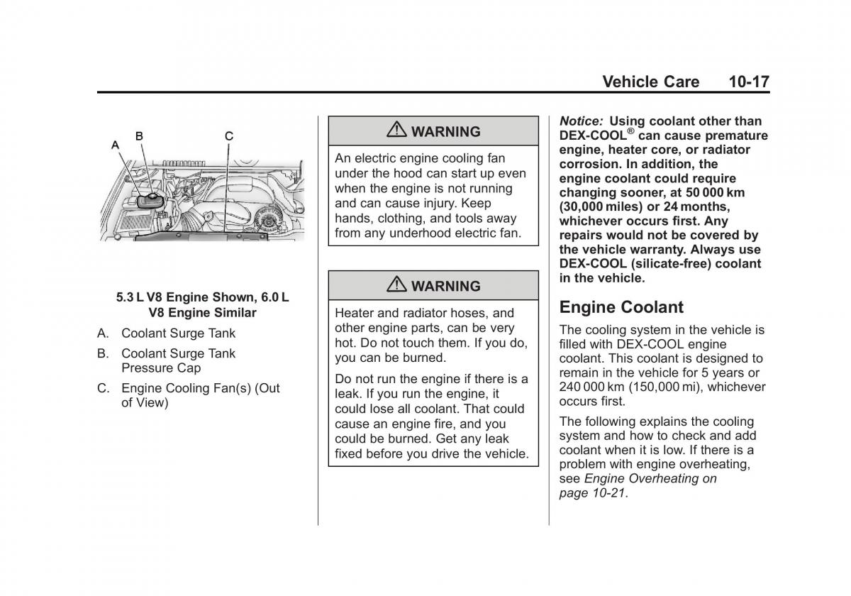 Chevrolet GMC Suburban X 10 owners manual / page 407