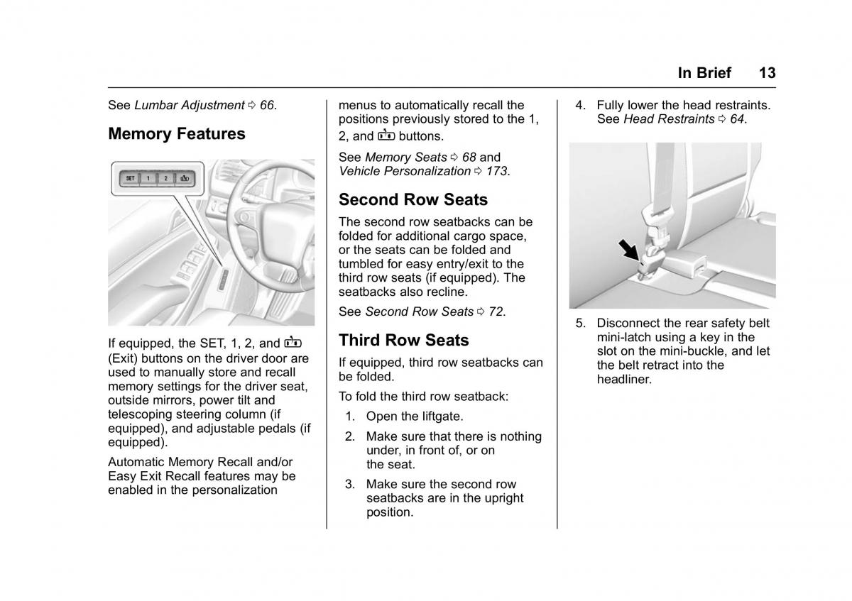 Chevrolet GMC Suburban XI 11 owners manual / page 14