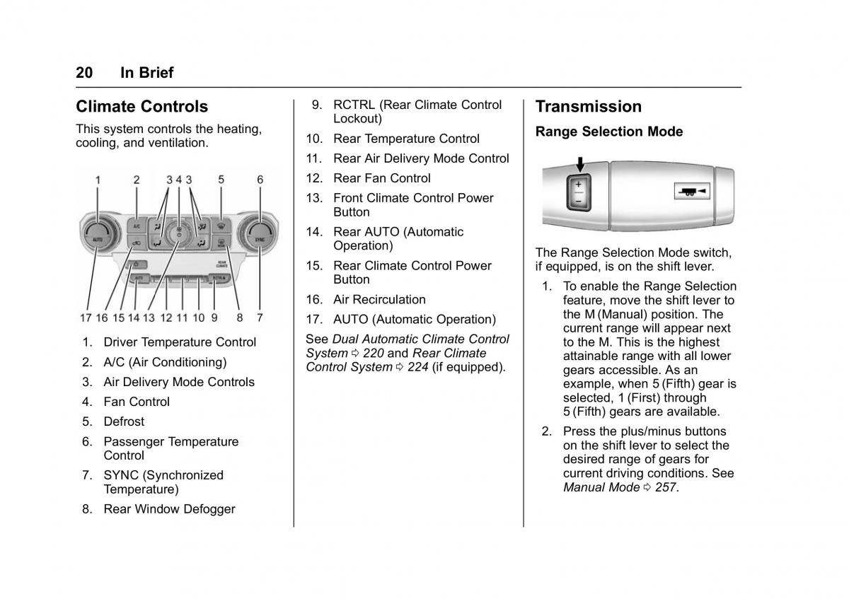 Chevrolet GMC Suburban XI 11 owners manual / page 21