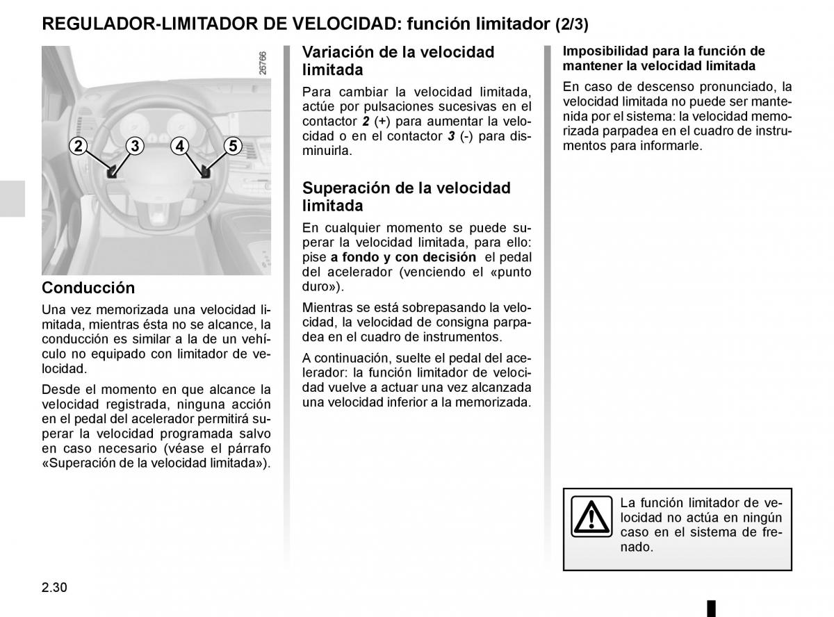 Renault Laguna III 3 manual del propietario / page 116